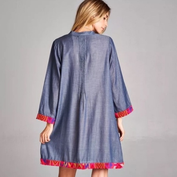 HOST PICK Cute Boho Plus Tunic/Dress LAST ONE! - Picture 7 of 11